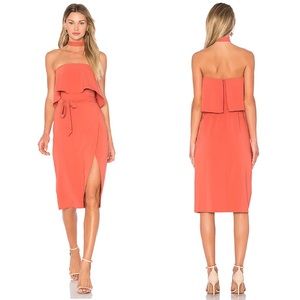 Lovers + Friends REVOLVE Max Midi Strapless Dress